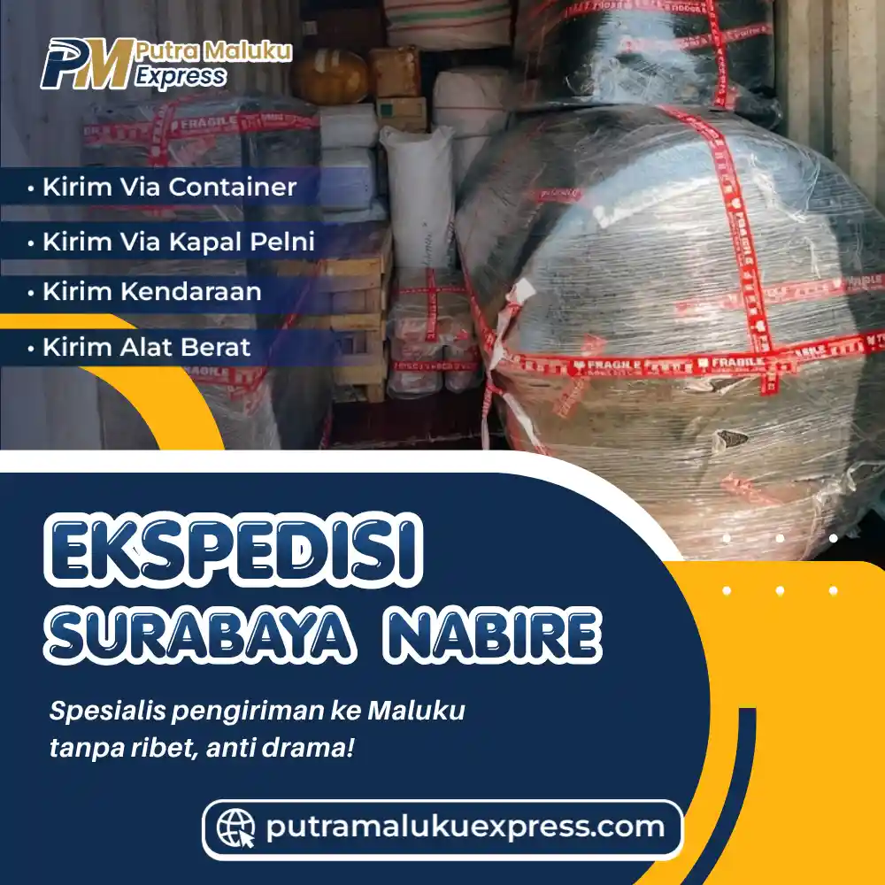 Ekspedisi Surabaya Nabire – Kirim Cargo dengan Layanan Jemput Barang