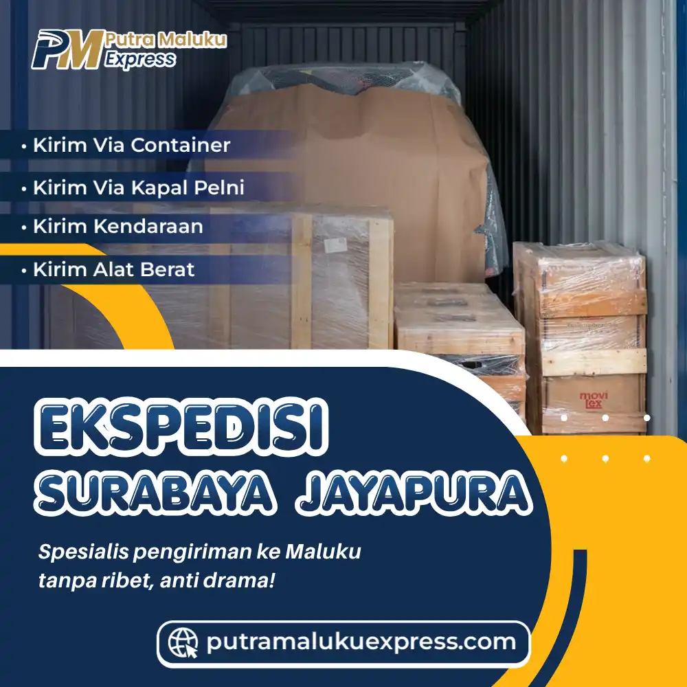 Ekspedisi Surabaya Jayapura, Layanan Cargo Antar Pulau