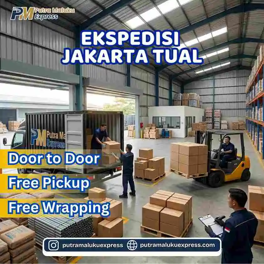 Ekspedisi Jakarta Tual – Solusi Kirim Barang Praktis dan Terpercaya Antar Pulau
