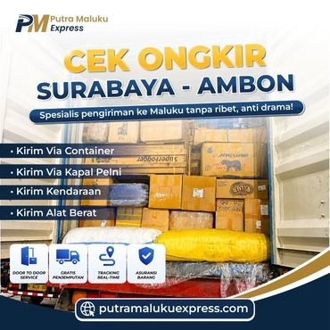 Cek Ongkir Surabaya Ambon & Tarif Pengiriman 2026
