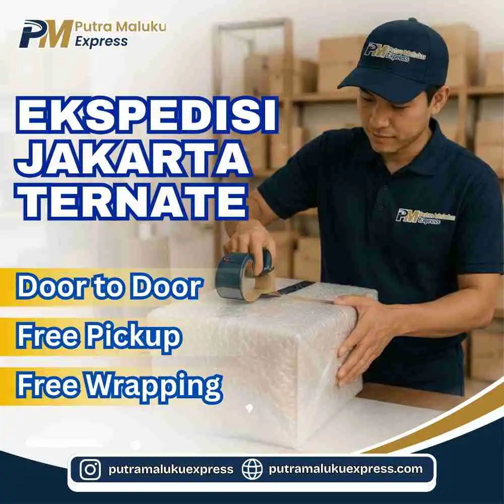 Ekspedisi Jakarta Ternate via Cargo Laut | Tarif Mulai Rp7.700/Kg