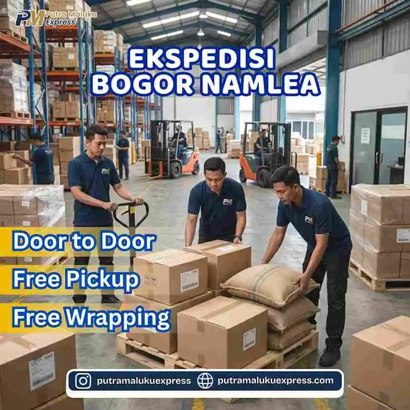 Ekspedisi Bogor Namlea – Jasa Cargo Terpercaya dengan Sistem Door to Door
