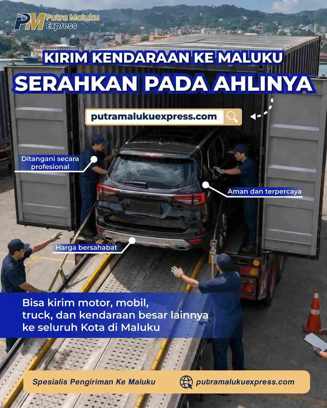 Ekspedisi Cargo Surabaya ke Maluku