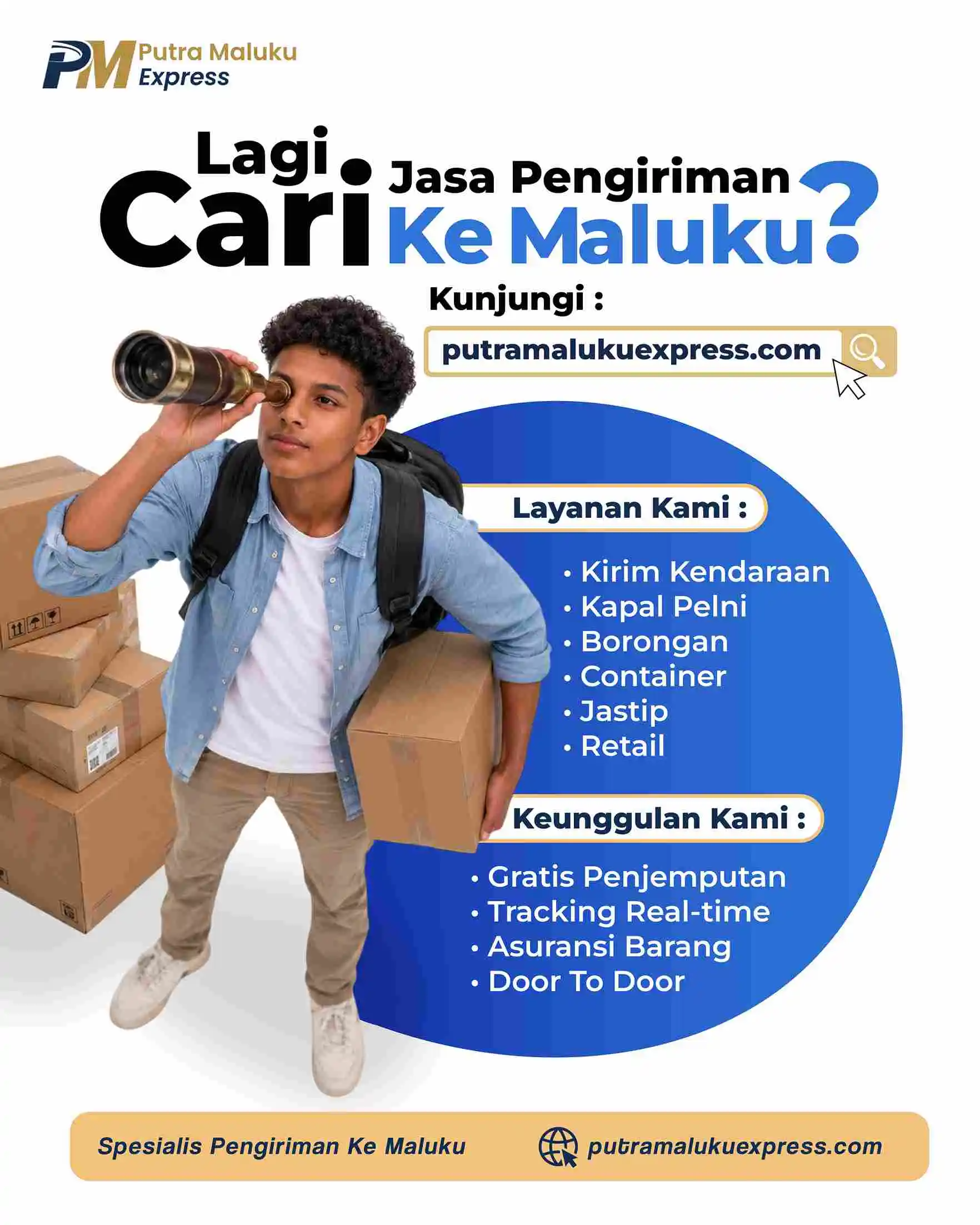 Ekspedisi Cargo Jakarta ke Maluku