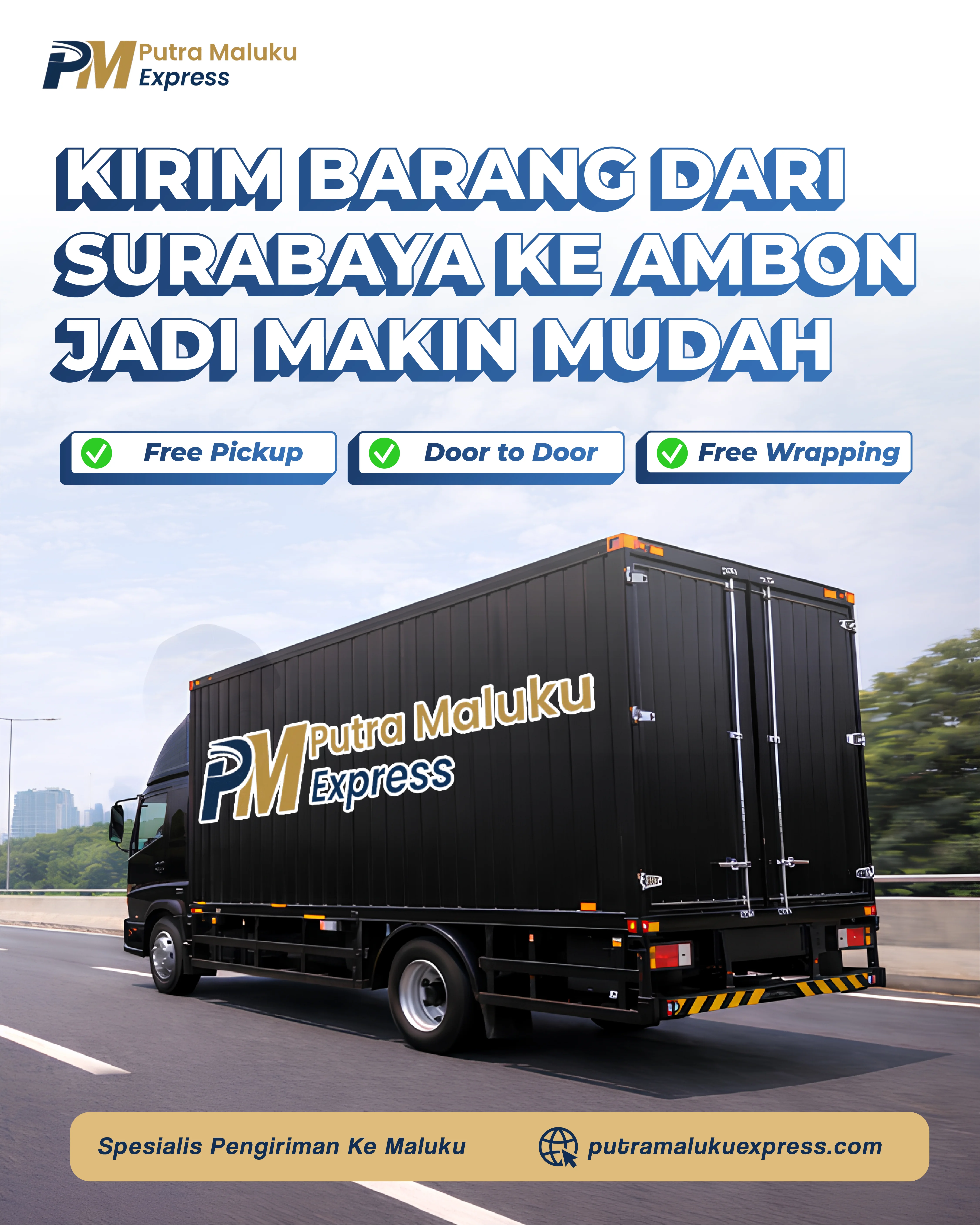 Ekspedisi Cargo Surabaya ke Maluku