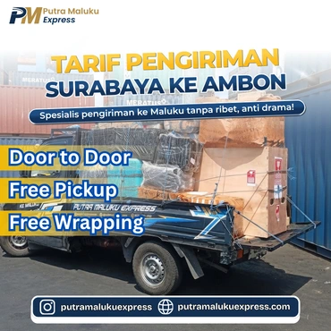 Tarif Pengiriman Surabaya ke Ambon