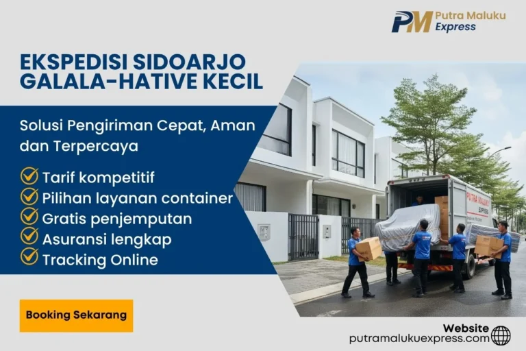 Ekspedisi Sidoarjo Galala-Hative Kecil