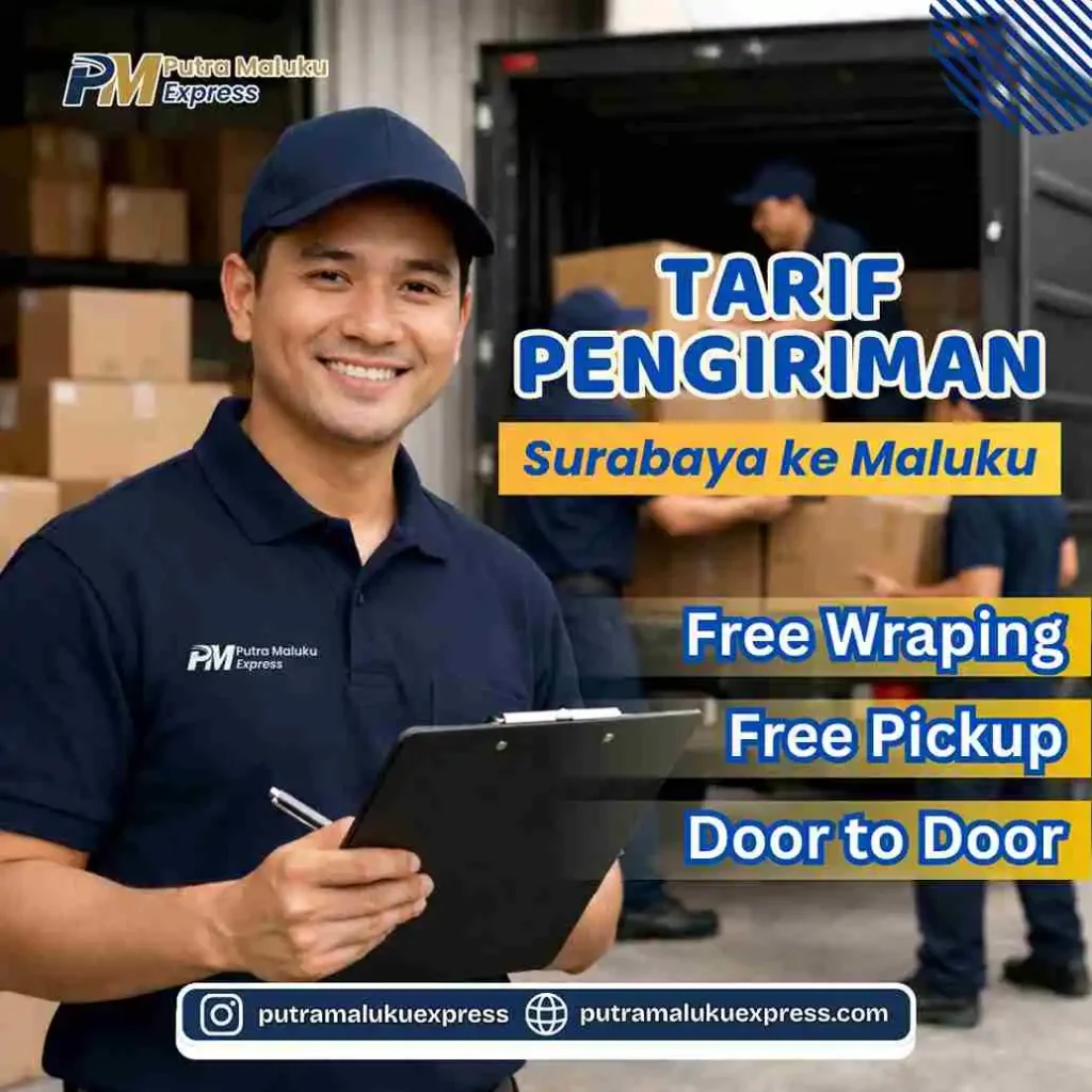 Tarif Pengiriman Surabaya ke Maluku